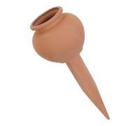 GALPADA Irrigatore Automatico in Terracotta Marrone per Vasi da Giardino e Piante da Interno, Mantiene Terreno Umido e Minimizza Lo Spreco d'Acqua, per Assenze Prolungate