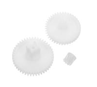 GALPADA Kit 3 Pezzi Ingranaggi Motore Spazzola Laterale per Aspirapolvere Robot, Materiale Abs Bianco con Eccellente Copertura Pulizia e Durata Migliorata per Uso Domestico