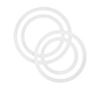 GALPADA Kit 4 Pezzi Anelli Smorzatori Per Batteria Bianco 10 12 14 16 Cerchio Di Tamburi Muti Accessori Per Esercizi Di Batteria Domestica Silenziatore Per Rullante e Tamburo Per Principianti