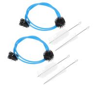 GALPADA Kit 6 Pezzi Spazzole Flessibili per Pulizia Strumenti Musicali in Ottone, Set Scovolini per Tromba, Corno Francese e Bocchini, Accessori per Manutenzione e Cura Professionale