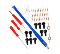 GALPADA Kit Estrattore Valvola Pneumatici Strumento Rimozione e Installazione Valvola Tubeless per Auto Camion Resistente e Facile da Usare