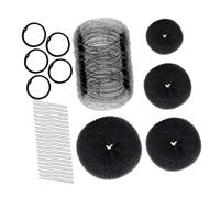 GALPADA Kit Hair Bun Maker Donut con Elastici e Forcine Accessori Sposa per Acconciature Updo e Chignon Facili e Veloci