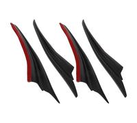 GALPADA Kit Spoiler per Paraurti Anteriore Auto Splitter Labbro Anteriore in ABS Resistente Spoiler Autoadesivo per Modifica Carrozzeria e Miglioramento Aerodinamico Accessori