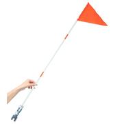 GALPADA Kit Supporto Bandierina Auto con Resistente Superficie Liscia Bave Installazione per Visibilità Adatto Veicoli come Bici Auto Ed e Bike Colore Casuale Colore Casuale