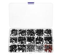 GALPADA Kit Viti Rc Auto e Camion Cingolati con Scatola Compatta per Riparazioni Assortimento Completo per Modellini Radiocomandati Viti Resistenti per Manutenzione e Regolazioni Facili