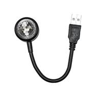 GALPADA Lampada da Soffitto USB per Auto Luci a Stella Controllo Vocale e Atmosfera Colorata Decorazione LED per Interni Auto e Casa Proiettore Luce a Ritmo di Musica