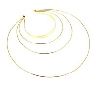 GALPADA L'aureola della Accessorio costume fascia d'angelo copricapo da sposa per la sposa gotico fascia da sposa puntello del copricapo della ragazza oggetto di festa lega Golden