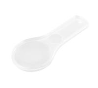 GALPADA Lente d'Ingrandimento 3X Portatile in Acrilico con Doppia Lente per Bambini e Anziani Ingranditore Leggero e Trasparente per Lavori Ravvicinati e Lettura in Viaggio e a Casa