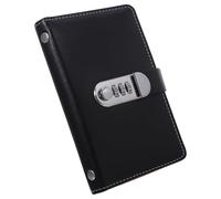 GALPADA Libretto Risparmio con Blocco Password, Raccoglitore Portadenaro Compatto in Pu con 100 Tasche Doppie, Organizer Sicuro per Soldi e Password, per Ufficio e Viaggi