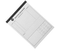 GALPADA Libro dei Punteggi di Basket Professionale Tascabile e Resistente per Allenatori e Giocatori Strumento Multifunzionale per Monitoraggio e Pianificazione Partite