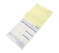 GALPADA Libro delle Fatture senza Carbonio 2 Pezzi per Piccole Imprese Gestione Ordini e Modulo Duplicato Comodo per Registrazioni Finanziarie e Servizi