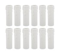 GALPADA Maniche per Candele in Plastica Bianca 12 Pezzi Φ30x100mm, Copriportacandele Antigoccia per Lampadari, Applique e Lampade a Sospensione, Sostituzione Tubi Usurati per Decorazioni