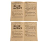 GALPADA Manuale di Mahjong 2pezzi in Carta Guida Professionale e Stampa Affidabile per Principianti e Appassionati Durante Ritrovi Sociali