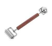 GALPADA Manuale Viso con Doppia Testa Roller Gua Sha per Rilassamento Muscolare Riduzione Rughe e Occhiaie Migliora Assorbimento Sieri Strumento Compatto per Cura Anti-aging