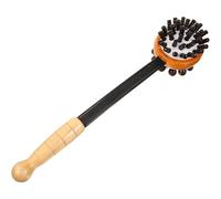 GALPADA Martello per Massaggio al Collo e Schiena Portatile Perle in Legno, Leggero e Resistente, per Chi Guida per Rilassamento Muscolare