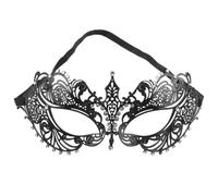 GALPADA Maschera Veneziana da Donna in Lega Decorata Cristalli per Carnevale e Feste, Design Elegante e Resistente per Maschere da Ballo e Party