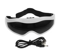 GALPADA Massaggiatore Elettronico per Occhi con Compressione Aria e Costante Dispositivo per da Affaticamento e Stress Massaggiatore Occhi Portatile per Uso Domestico Nero