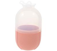 GALPADA Massaggiatore Facciale in Silicone Rosa Compatto e Leggero per Massaggio Viso e Riduzione Gonfiore per Uso Domestico e Viaggio