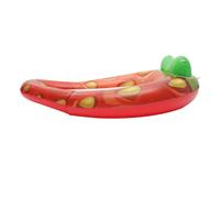 GALPADA Materassino Piscina Gonfiabile con Rete Fragola Galleggiante Adulto per Piscina Divertente Giochi Acquatici Estivi per Adulti per Feste e Relax in