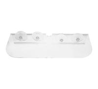 GALPADA Mensola a Ventosa in Acrilico Trasparente da 30 Cm per Piante da Interno Supporto per Fioriere da Finestra Forte Aspirazione Porta Piante Versatile per Erbe Aromatiche
