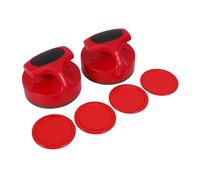 GALPADA Mini Air Hockey Pusher e Leggero e Portatile Accessori Completi per Tavolo da Gioco Adulti