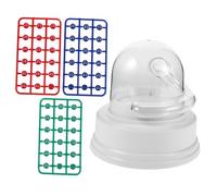 GALPADA Mini Bingo Elettrico Portatile con Palle Colorate Macchina Vibrante per Giochi di Bingo e Lotto per Feste Halloween e Riunioni Familiari