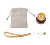 GALPADA Mini Ciotola Tibetana in Metallo con Funzione Aromaterapia per Meditazione e Mindfulness, Design Elegante e Campana Sonora per Rilassamento e Collezione Artistica