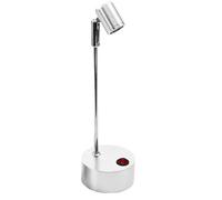 GALPADA Mini Faretto a Batteria LED da Interno 1w, Illuminazione Espositiva per Quadri e Display, Luce Artistica Compatta Pulsante On/off per Soggiorno e Colore Casuale Stili multipli