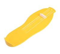 GALPADA Misuratore Piedi per Adulti Strumento Misurazione per Dimensione Scarpe Giallo Facile Usare e Portatile Precisa per Scegliere Scarpe Adatte
