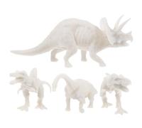 GALPADA Modelli di Dinosauri da Dipingere 3d Kit di Pittura Fai da Te in Pvc Sicuro per Ragazzo Ragazza 8-12 Anni Gioco Educativo Creativo per Regali di Natale Set 4 Pezzi Dinosauro