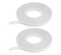 GALPADA Nastro Biadesivo Idrosolubile da Cucito per Imbastitura e Quilting, Bianco, Set da 2 Pezzi da 10 Metri, Adesivo Lavabile per Progetti di Cucito e Fai da Te