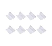 GALPADA Nastro Ripara Tende da Sole Trasparente TPU 8 Pezzi Toppe Adesive Resistente al Calore e Forature per Riparazione di Tessuti e Plastica