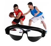 GALPADA Occhiali da Basket Anti-low Head Regolabili in Plastica Morbida per Allenamento Tiro e Controllo senza Abbassare lo Sguardo Nero