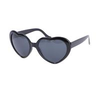 GALPADA Occhiali da Sole Nero in Resina Effetto Diffrazione Leggeri e Confortevoli per Cosplay e Banquet Accessorio Divertente e Originale