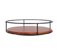 GALPADA Organizer Girevole per Spezie e Condimenti Supporto con Base Antiscivolo in e Portagioie Rotante Compatto per e Bagno Soluzione Multifunctional