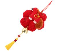 GALPADA Ornamenti a Forma di Cavallo per Capodanno Cinese 2026, Decorazioni Sospese Nappa Rossa, Campana a Vento Cinese e Portafortuna Feng Shui, Adatti per Feste di Primavera e Sfondi