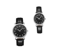 GALPADA Orologi Per Lui E Per Lei Presentano Un Set Di Orologi Leggeri in Pelle E Lega Stile Senza Tempo Per Coppie