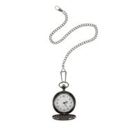 GALPADA Orologio Da Tasca Cavo Per Papà Con Movimento Quarzo Collana Per La Festa Del Papà Elegante Design Con Motivo A Lettere
