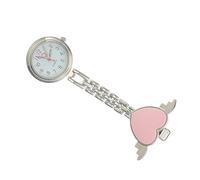 GALPADA orologio da tasca perno del cuore orologi infermieristici per infermieri ladies watch women watch orologio medico in lega orologio da infermiera a forma di cuore rivestito