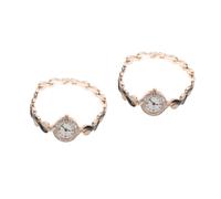 GALPADA orologio quarzo con bracciale orologio da ginnastica per le donne elegante orologio da polso garbo grazia orologio alla moda per le ragazze Orologio elegante Lega di zinco