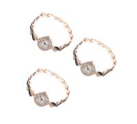 GALPADA orologio quarzo con bracciale orologio da ginnastica per le donne elegante orologio da polso garbo grazia orologio alla moda per le ragazze Orologio elegante Lega di zinco