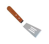 GALPADA Paletta da Cucina in Acciaio con in Spatola Forata per Frittura e Bbq Utensile Versatile per Uova Hamburger e Pancake Dimensioni Compatte e Design Antigoccia