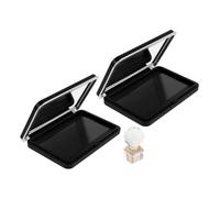 GALPADA Palette Vuote Per Magnetiche Te Per Rossetto e Ombretti Con Timbro Pressione Evidenziatore Fard Vassoio Per Contorno Organizer Viaggio Per Cosmetici