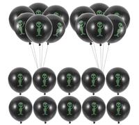 GALPADA Palloncini Decorativi per Feste Compleanno in Lattice Pratici e Resistenti, Set da 100 Pezzi Tema Alieno Verde, per Shower e Photo Prop