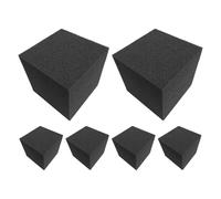 GALPADA Pannelli Fonoassorbenti 6 Pezzi 20x20x20 Cm Spugna Acustica Isolamento Acustico Pareti Soffitti Riduzione Rumore Bass Trap per Studio Registrazione Ufficio