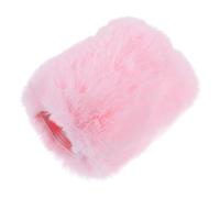 GALPADA Parabrezza per Microfono Antivento in Peluche Artificiale Resistente, Copertura Antivento Compatibile Mk4 Mk8 per Registrazioni All’aperto e Riprese Professionali Rosa