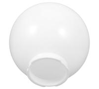 GALPADA Paralume in Acrilico Bianco Latte a Globo da 200 Mm, Coprilampada per Esterni Resistente, Accessorio Sostitutivo per Lampade da Giardino e Applique da Parete