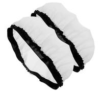 GALPADA Paralume Rotondo 27 CM Set 2 Pezzi Coprilampada Morbido per Flash Fotografico Copertura Leggera Riutilizzabile per Diffusore Luce Spot e Riempimento Accessori Fotografia