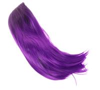 GALPADA Parrucca Caschetto da Donna Sfumata Viola, Parrucca Cosplay Sintetica Corta Bob, Morbida, Traspirante e Riutilizzabile per Feste, Halloween e Uso Quotidiano