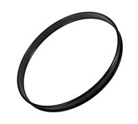 GALPADA per Grancassa in Metallo Nero Accessori per Batteria Miglioramento del Suono e Protezione Design Elegante per Rullanti e Cerchi Fai da Te